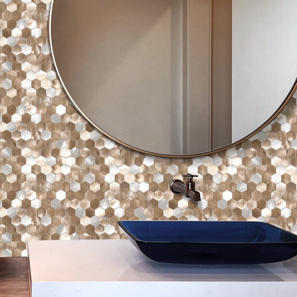 Perfecte Combinatie: Zelfklevende Mozaïektegels en PVC Wandpanelen voor elke ruimte
