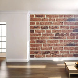 Oppio 3D Wandpaneel BAROK Ladrillo Baksteenstrip Raja Rood Bruin Zwart 50x100 Akupanel-Nederland.nl
