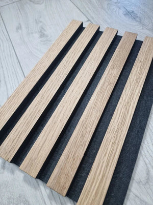 HONGAARS EIKEN AKOESTISCH WANDPANEEL 52X260 CM Akupanel-Nederland.nl
