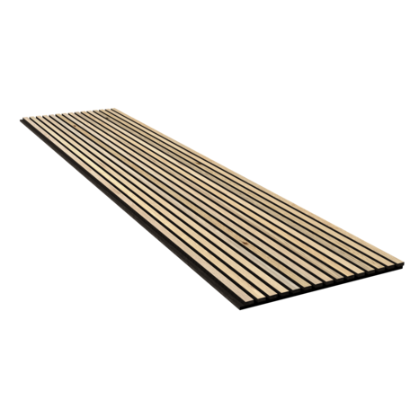 OPPIO LICHT EIKEN AKOESTISCH WANDPANEEL 60X260 CM Akupanel-Nederland.nl