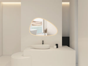 SPIEGEL ARTSY RANDLOOS (met verlichting) - 60CM - 80CM - 100CM – 120CM Akupanel-Nederland.nl