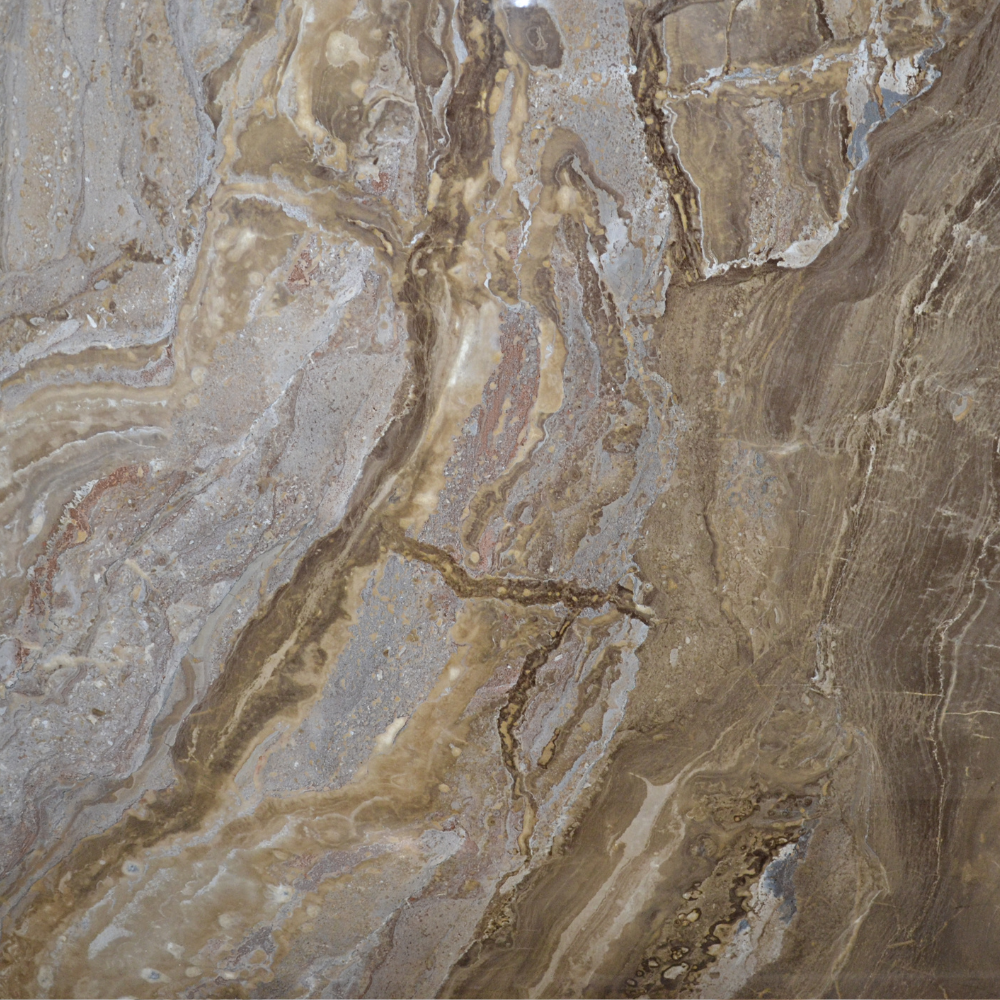 OPPIO PVC WANDPANEEL BRUIN MARMERLOOK HOOGGLANS 120X280X0,3 CM Akupanel-Nederland.nl