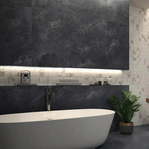 OPPIO PVC WANDPANEEL ARDESIA NOIR MAT 120X280X0,3 CM Akupanel-Nederland.nl
