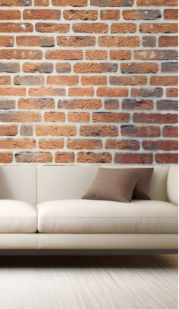 Oppio 3D Wandpaneel BAROK Ladrillo Baksteenstrip NOVUS Vintage Rood Bruin 50x100 Akupanel-Nederland.nl