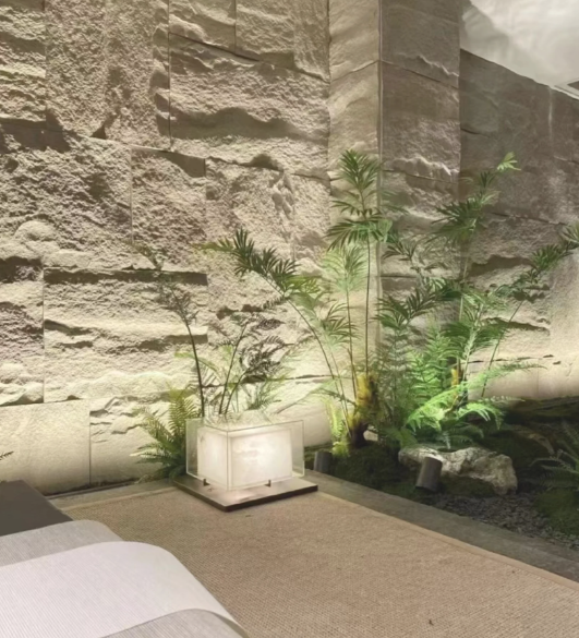 Oppio 3D XL TAUPE Rockstone Wandpaneel 60x120 (leverbaar 28 juni)