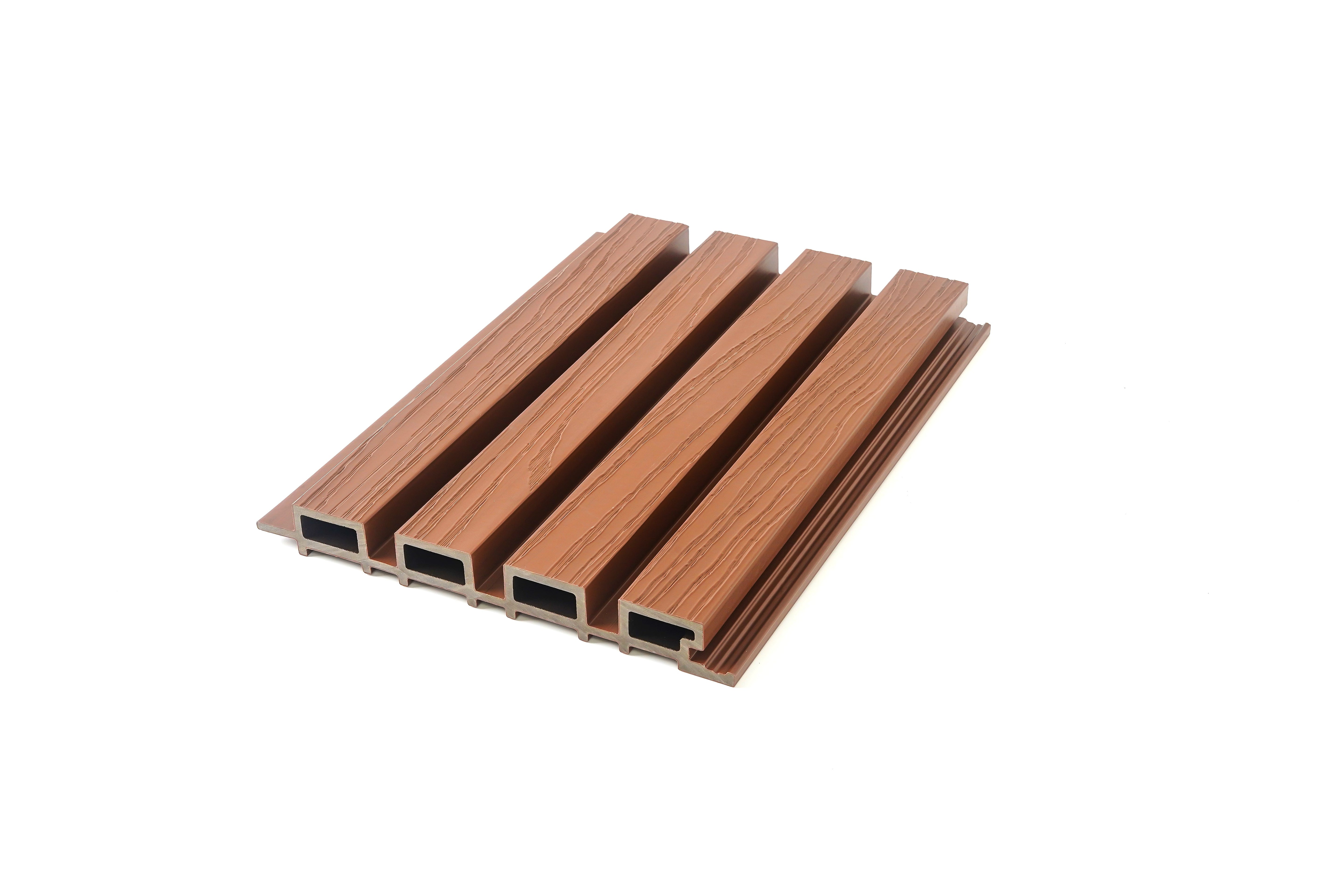 GEVELBEKLEDING ROSEWOOD - COMPOSIET 3D HOUTNERF €38,95 Akupanel-Nederland.nl