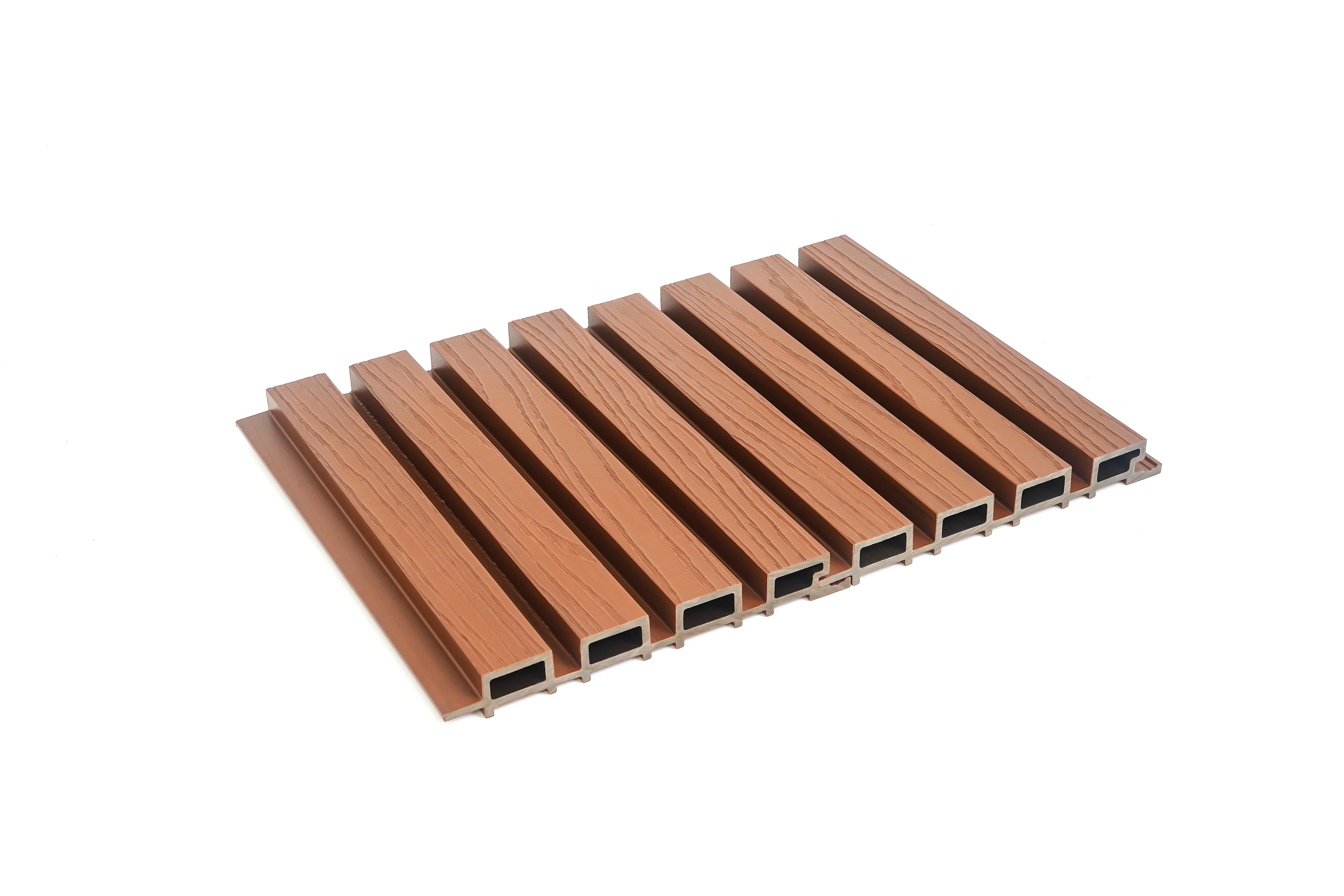 GEVELBEKLEDING ROSEWOOD - COMPOSIET 3D HOUTNERF €38,95 Akupanel-Nederland.nl