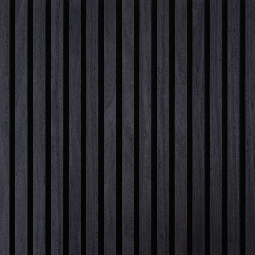 OPPIO ZWART EIKEN AKOESTISCH WANDPANEEL 60X260 CM Akupanel-Nederland.nl